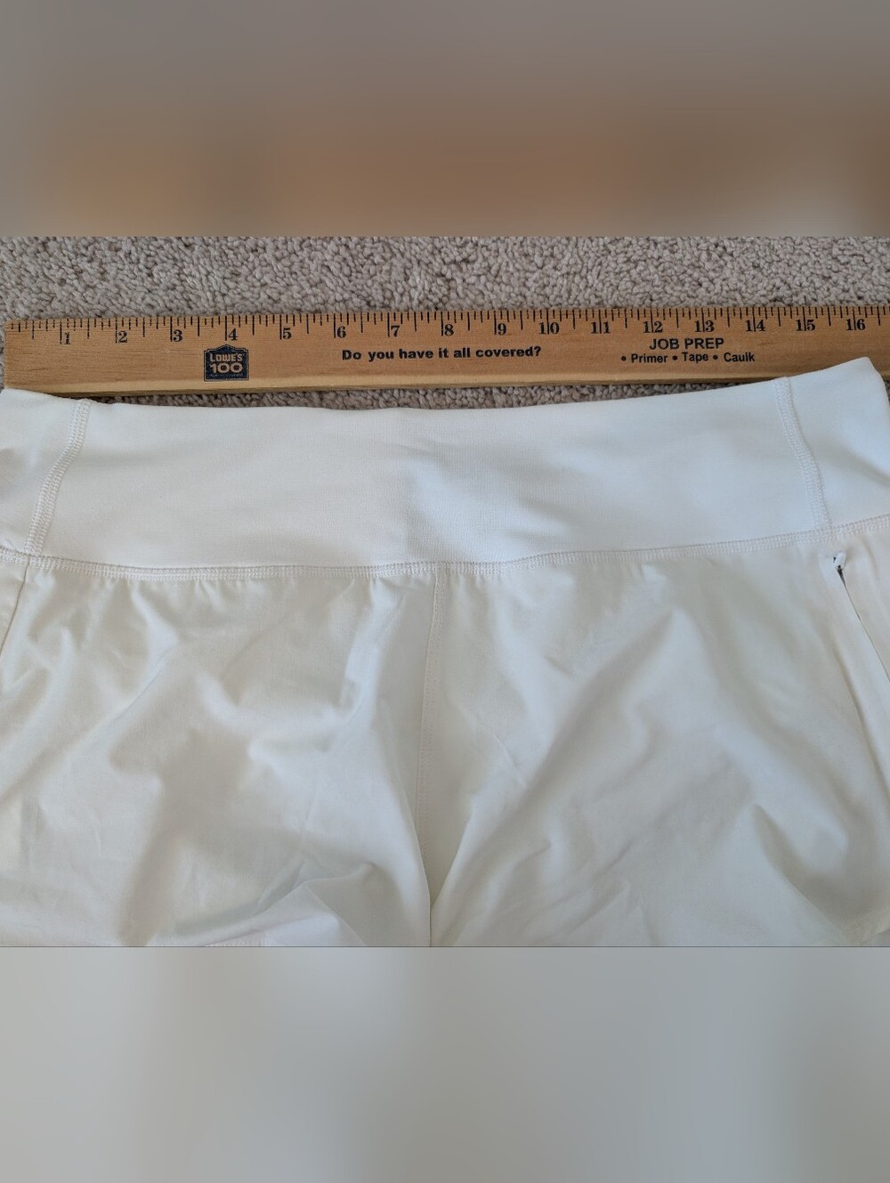 NWT Outdoor Voices Women's White Hudson 2.5" Shorts Size XL Lined Running - Picture 15 of 16
